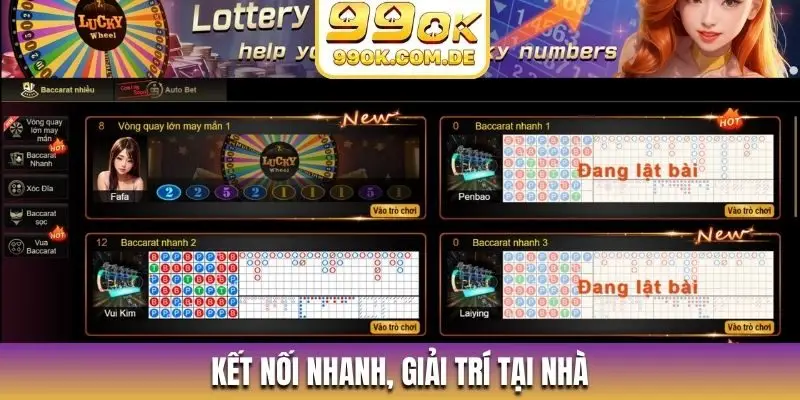 Kết nối nhanh, giải trí tại nhà